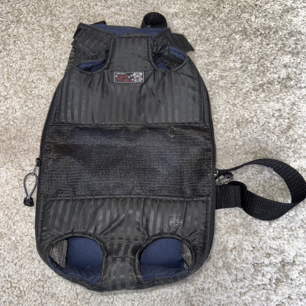 Daba Doo Dog Carrier Front Or‎ Back Black Small Dog